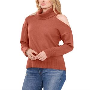 NEW 1. State Terra Earth Cold Shoulder Turtleneck size XXL